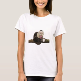 Capuchin Cappuccino Monkey Kaffee23 T-Shirt