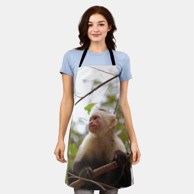 Capuchin, Costa Rica Monkey Schürze (Getragen)