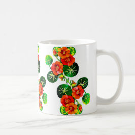 Capuchinha flor comestível kaffeetasse