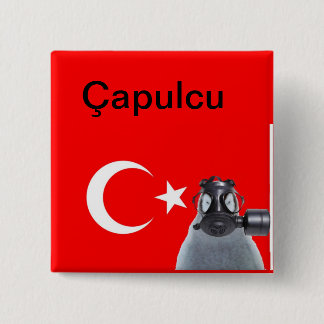 Capulcu Pinguin Button