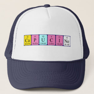 Capuucine Periodenname, der Truckerkappe