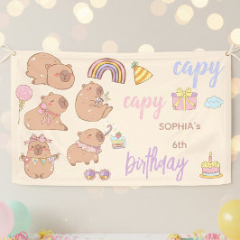 Capy capy Geburtstag Banner