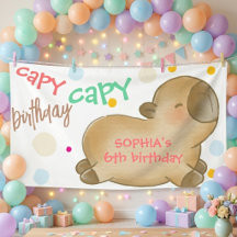 Capy Capybara Geburtstag