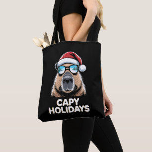 Capy Ferien Weihnachten Capybara Sonnenbrille Weih