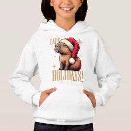 Capy Holidays - Niedliches Weihnachts Capybara Des Hoodie