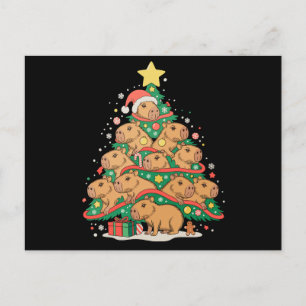 Capy Weihnachten Capybara Weihnachtsbaum Urlaubsze