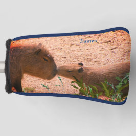 Capybara Animal Putter Golf Head Cover Golf Headcover