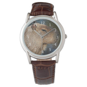 Capybara Armbanduhr