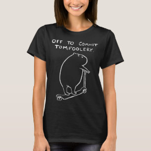 Capybara auf, um Dummheiten zu machen T-Shirt