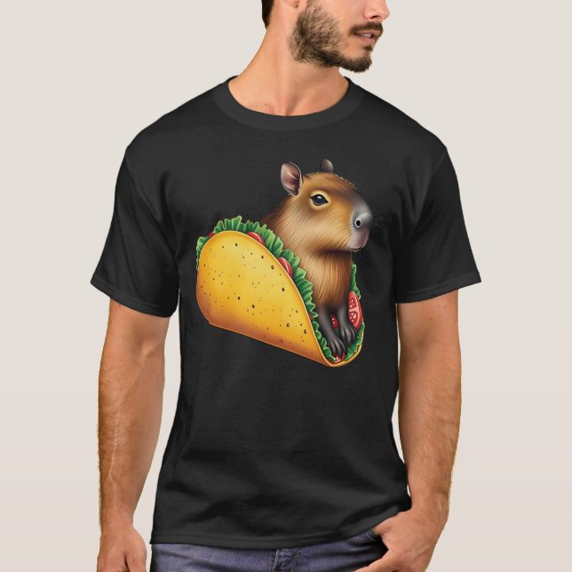 Capybara Baby T - Shirt (Vorderseite)