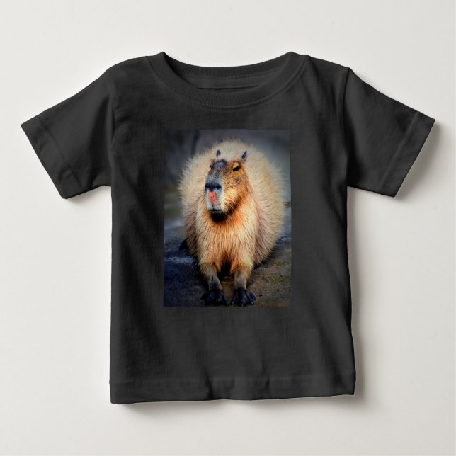 Capybara Baby T-shirt (Vorderseite)