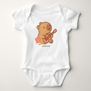 Capybara Baby T - Shirt Baby Bodysuit