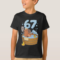 Capybara Badewanne 67 Entspannt Lustig Six Seven M