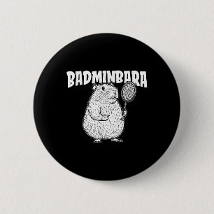 Capybara Badminton Shuttle - Player Racket Badminb Button