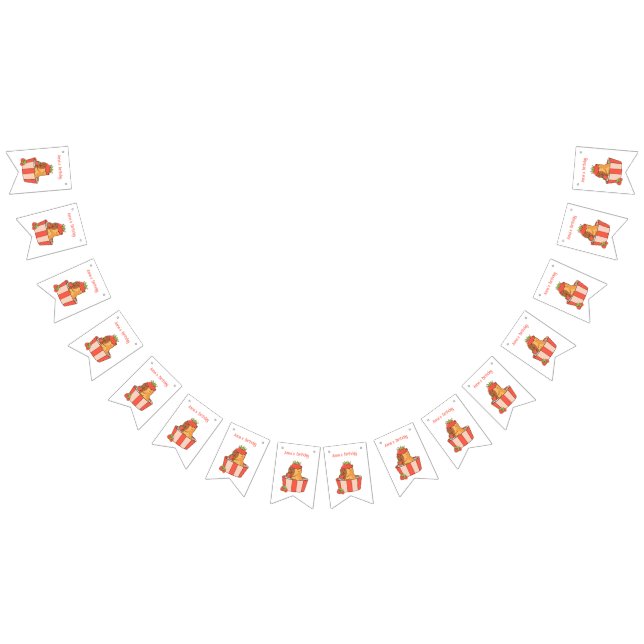 Capybara Bunting Banner | Süße Tier Themed Party (Alle)