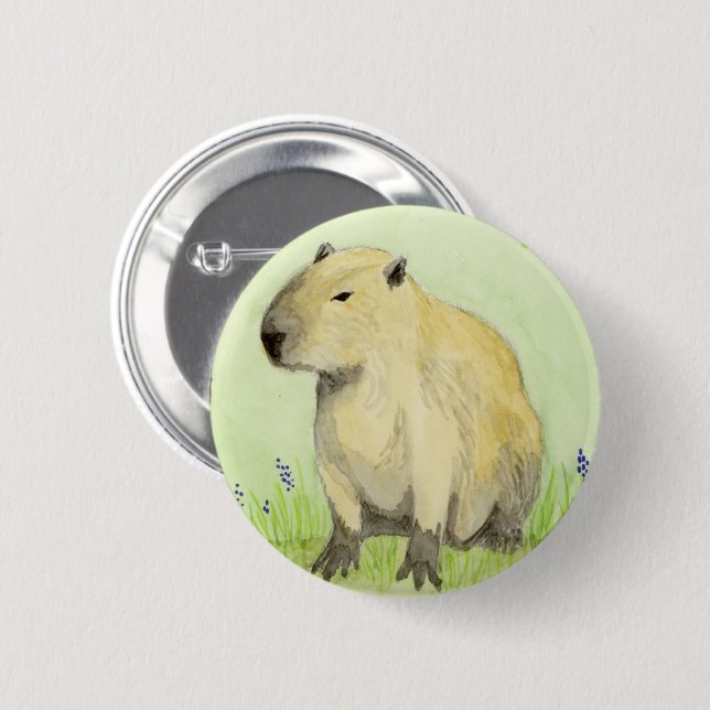 Capybara Button (Vorne & Hinten)