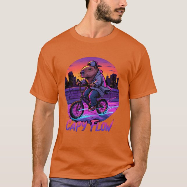Capybara Capy Flow T-Shirt (Vorderseite)
