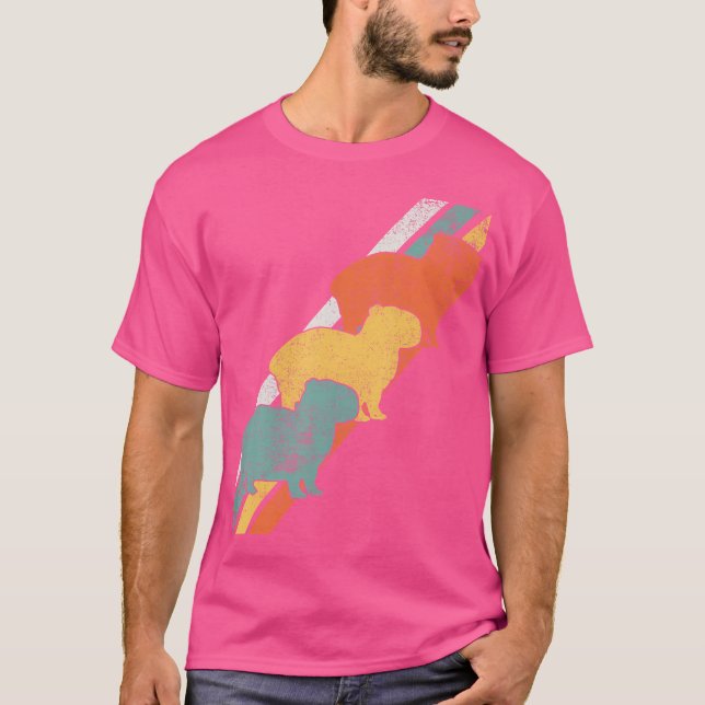Capybara Capybaras T-Shirt (Vorderseite)