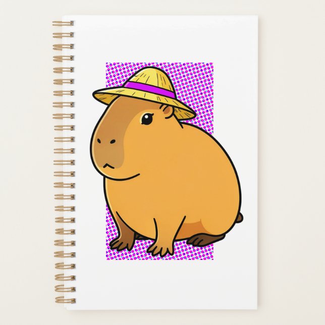 Capybara Chill-Modus Planer (Vorderseite)