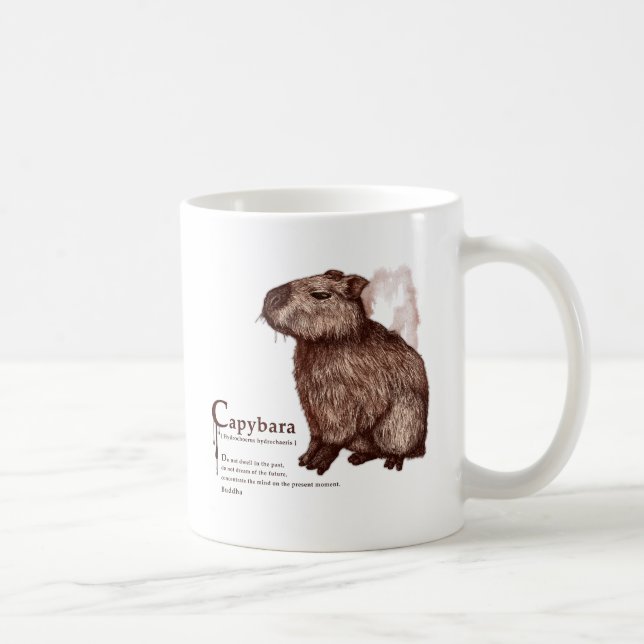 capybara - chocolate tasse (Rechts)