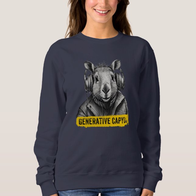Capybara cooler T - Shirt (Vorderseite)