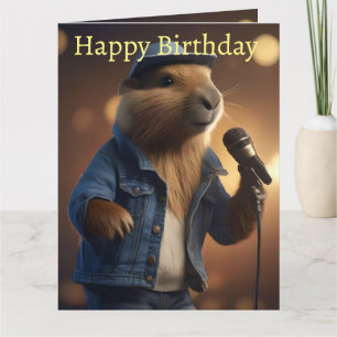 "Capybara Cowboy: Serenading the Wild West" Karte