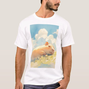 Capybara Cuddles im Gras T-Shirt