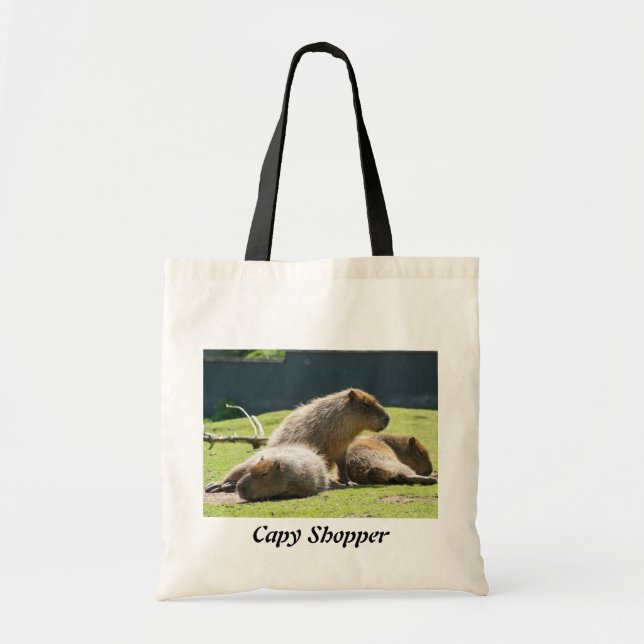 Capybara-EinkaufsTasche - Capy Käufer Tragetasche (Vorne)