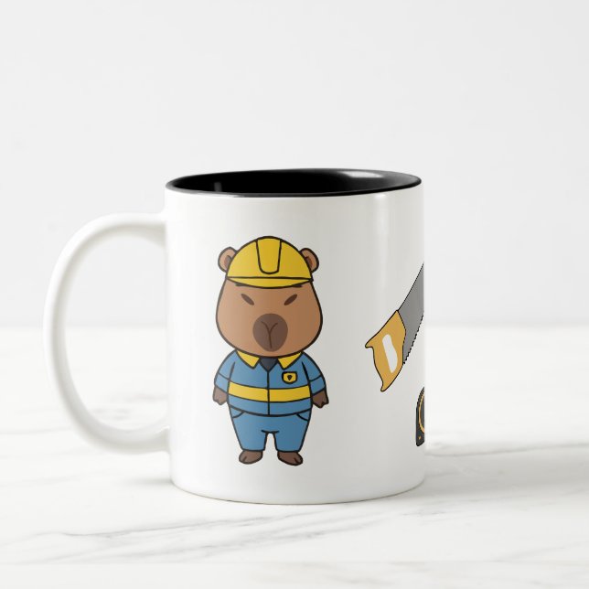 Capybara Engineer Tasse | Funny Engineering-Kaffee (Links)