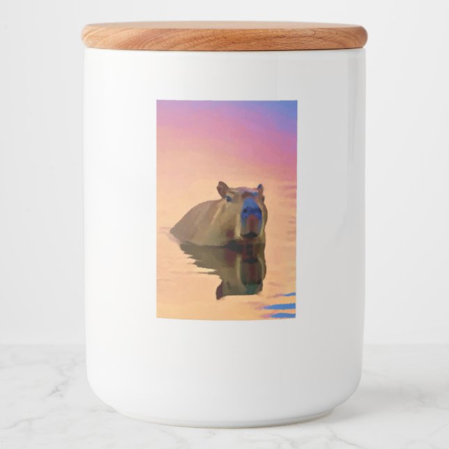 Capybara Entdeckungsreise zur Alp Piora und ihrem  Lebensmitteletikett (Vorderseite)