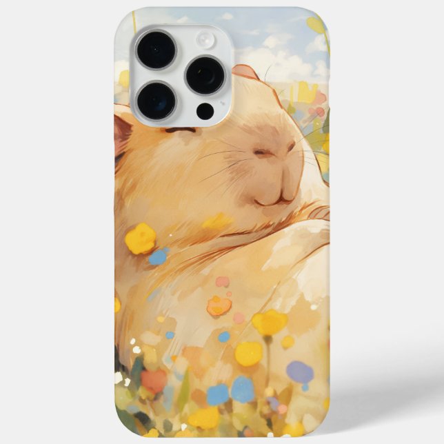 Capybara Erholung in Friedlichen Almwiesen Case-Mate iPhone Hülle (Rückseite)
