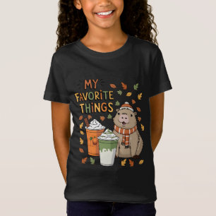 Capybara Fall T - Shirt