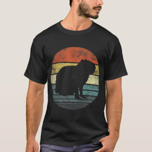 Capybara-Fan Geschenke Retro Vintage Zoo Tier T-Shirt