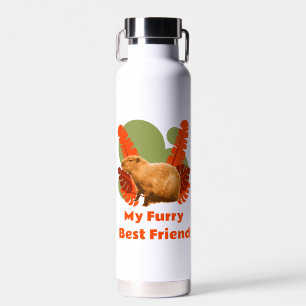 Capybara Fell Freund Tropisches Tier Trinkflasche