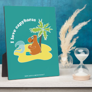 Capybara Fotoplatte