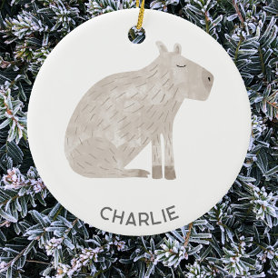 Capybara Fun Personalisiert Keramik Ornament