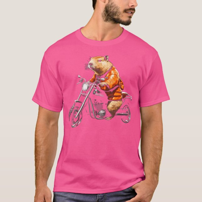 Capybara Funny Capybara Rodent Grass-Eater Capybar T-Shirt (Vorderseite)