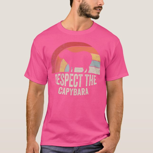 Capybara Funny Capybara T-Shirt (Vorderseite)