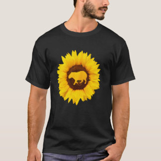 Capybara für Frauen Männer Säugetierblüten T-Shirt