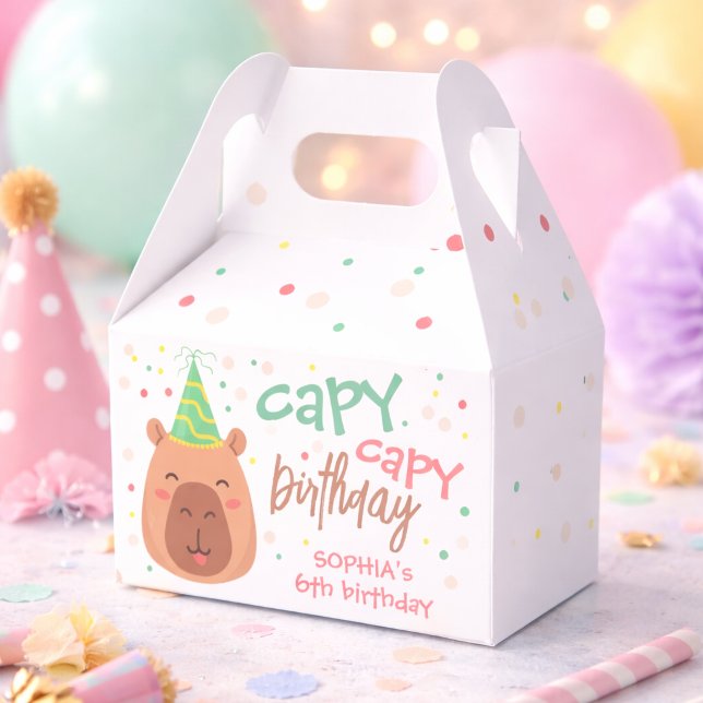 Capybara-Geburtstag Geschenkschachtel (Von Creator hochgeladen)