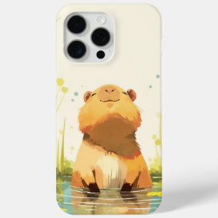 Capybara genießt das Wasser Case-Mate iPhone Hülle