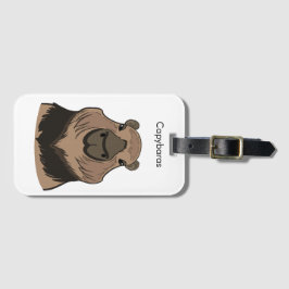 Capybara Gepäckanhänger