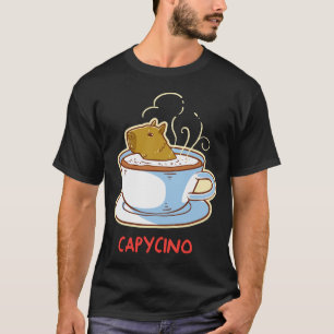 Capybara Geschenke, Capycino, Cappuccino Kaffee, n T-Shirt