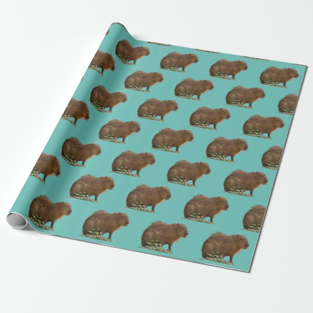 Capybara Geschenkpapier (Ungerollt)