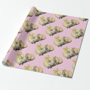 Capybara Geschenkpapier