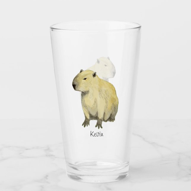 Capybara Glas (Vorderseite)