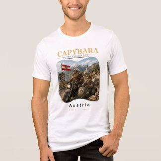 Capybara Grand Circuit – Österreich Alpine Motorra Tri-Blend Shirt