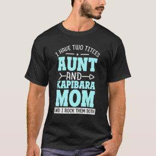 Capybara Großer Nagel für Kapibara 16 T-Shirt