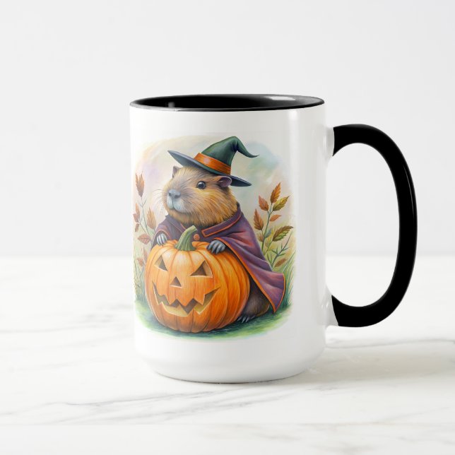 Capybara halloween Tasse (Rechts)