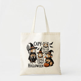 Capybara Halloween Tragetasche